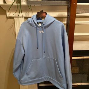 Under Armour hoodie. Womens Large. Loose fit.  Like new